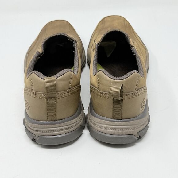 Skechers Respected Lowry Shoes Mens 13 Brown Leather Slip On Comfort Loafers main image 6